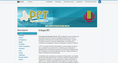 Desktop Screenshot of petcivil.furg.br