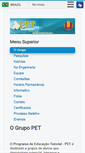 Mobile Screenshot of petcivil.furg.br