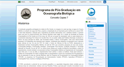 Desktop Screenshot of ocbio.furg.br