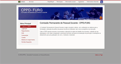Desktop Screenshot of cppd.furg.br