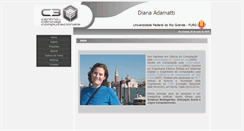 Desktop Screenshot of diana.c3.furg.br