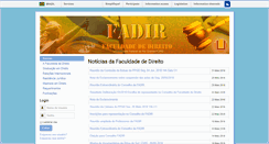 Desktop Screenshot of direito.furg.br