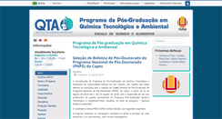 Desktop Screenshot of ppgquimica.furg.br