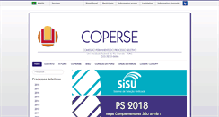 Desktop Screenshot of coperve.furg.br