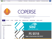 Tablet Screenshot of coperve.furg.br