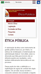 Mobile Screenshot of eticapublica.furg.br