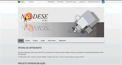 Desktop Screenshot of nudese.furg.br
