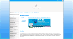 Desktop Screenshot of inct-ta.furg.br