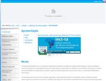 Tablet Screenshot of inct-ta.furg.br