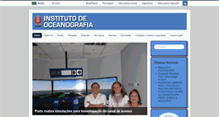 Desktop Screenshot of io.furg.br